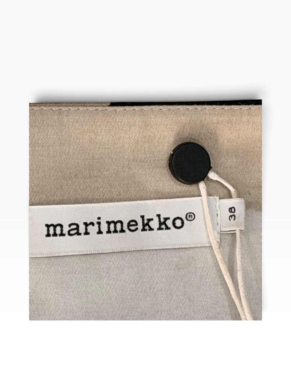 NWT Marimekko Pekka Shift Dress Pastel Nippu Abstract Print Size 38 US 8 - Picture 6 of 7